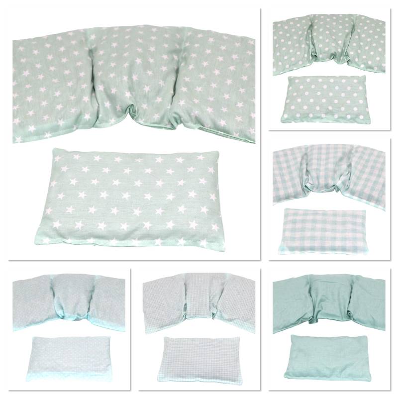 6 Designs 3 Kammer 2 Er Set 36 X 17 cm " Mint Sterne Kirschkernkissen Körnerkissen Wärmekissen Xxl Weizen Dinkel Raps Dinkelkissen von Etsy - koernerkissen