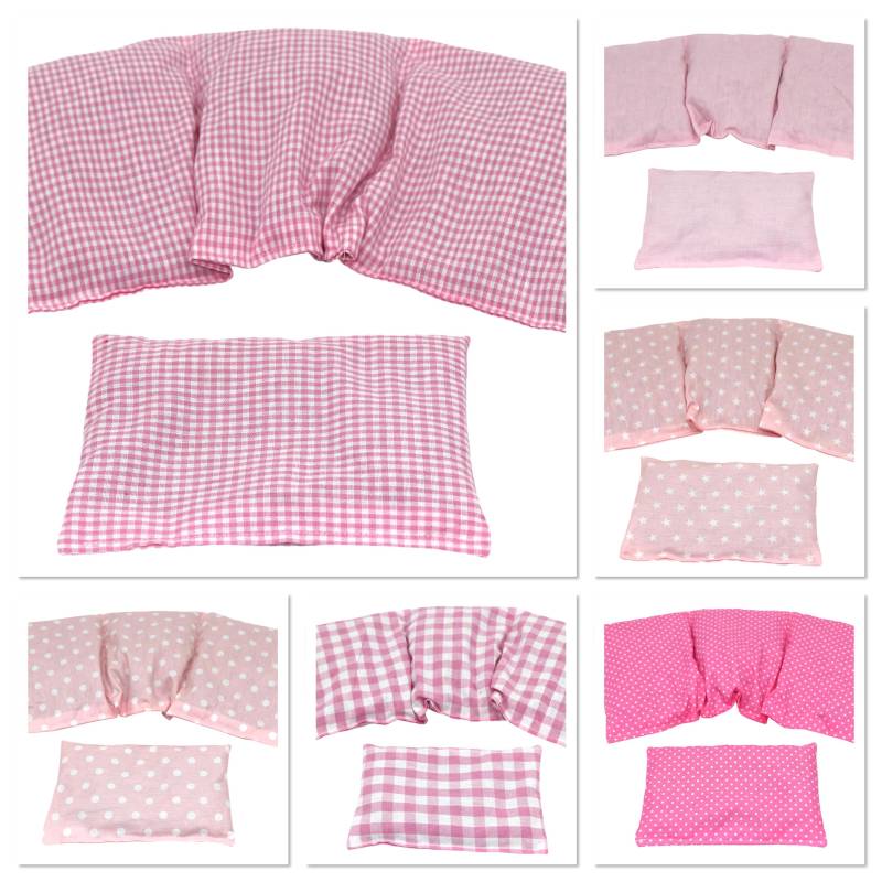 6 Designs 3 Kammer 2 Er Set 36 X 17 cm " Rosa Kl. Karo Kirschkernkissen Körnerkissen Wärmekissen Xxl Weizen Dinkel Raps Trauben Kälte von Etsy - koernerkissen