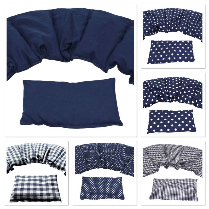 6 Designs 5 Kammer 2 Er Set 51 X 21 cm " Blau Uni Kirschkernkissen Körnerkissen Wärmekissen Xxl Weizen Dinkel Raps Dinkelkissen von Etsy - koernerkissen