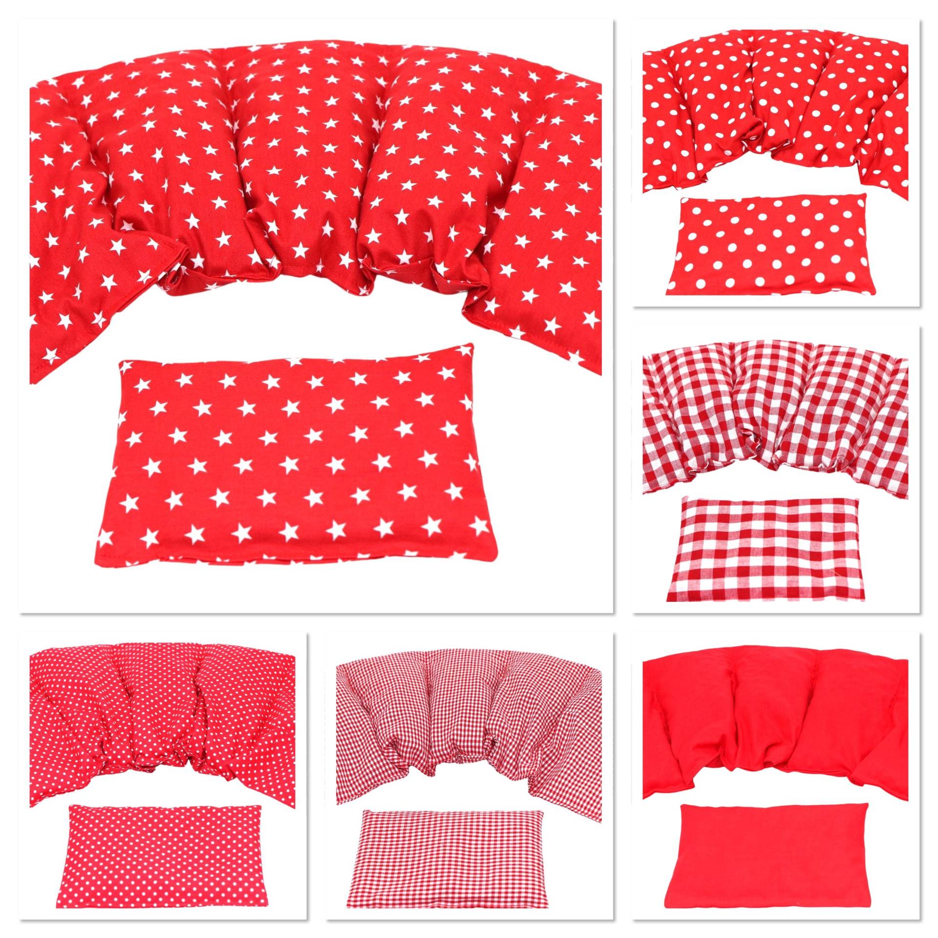 6 Designs 5 Kammer 2 Er Set 51 X 21 cm " Rot Sterne Kirschkernkissen Körnerkissen Wärmekissen Xxl Weizen Dinkel Raps Dinkelkissen von Etsy - koernerkissen