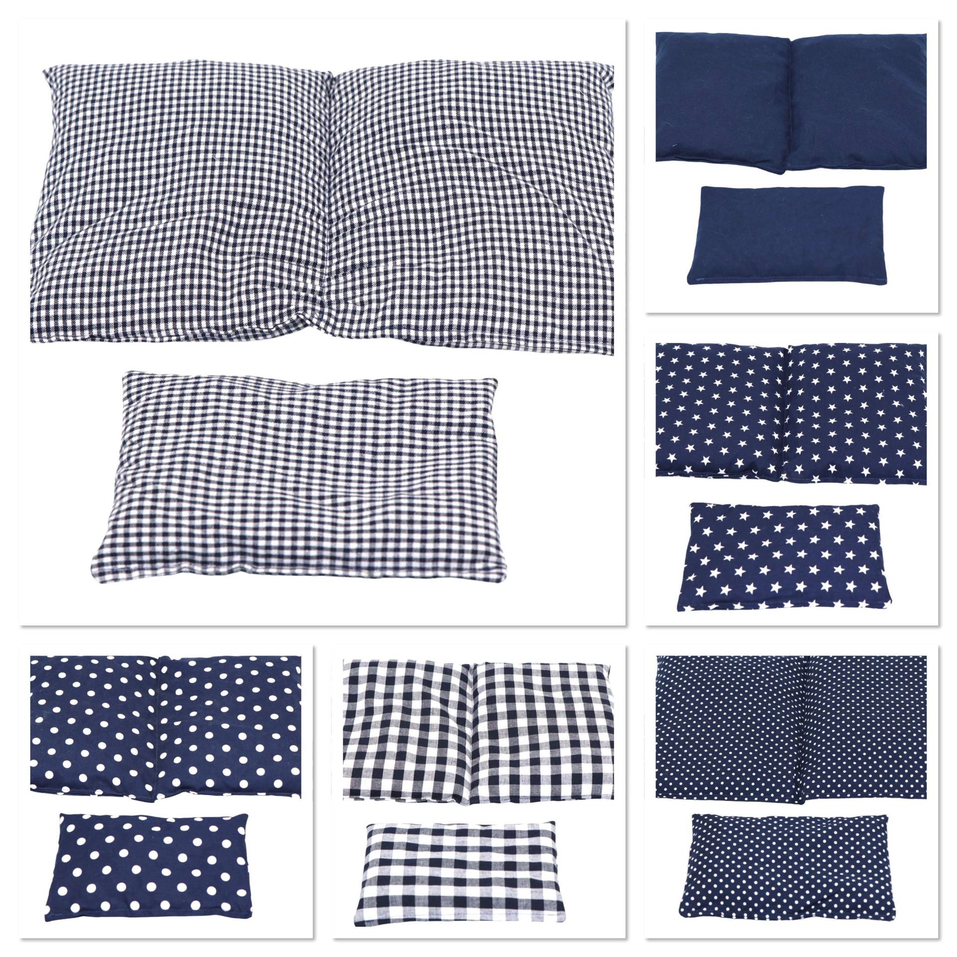 6 Designs 600 Gr. 2 Er Set 30 X 20 cm " Blau Kl. Karo Kammer Kirschkernkissen Körnerkissen Wärmekissen Xxl Weizen Raps Dinkelkissen von Etsy - koernerkissen
