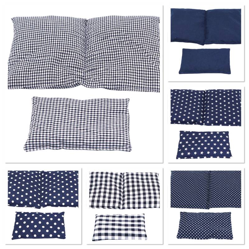 6 Designs 600 Gr. 2 Er Set 30 X 20 cm " Blau Kl. Karo Kammer Kirschkernkissen Körnerkissen Wärmekissen Xxl Weizen Raps Dinkelkissen von Etsy - koernerkissen