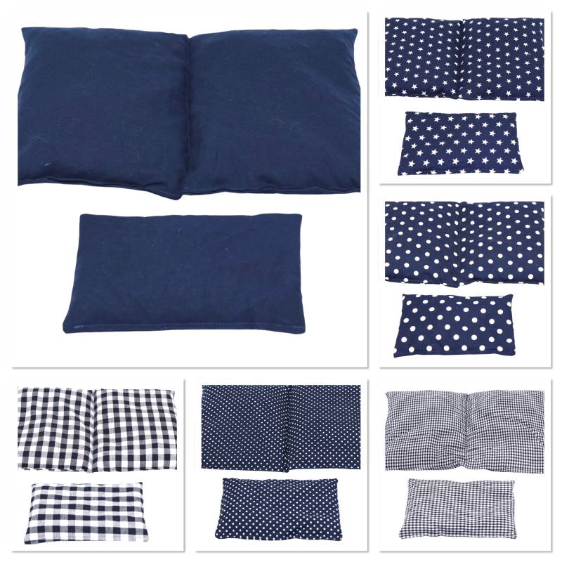 6 Designs 600 Gr. 2 Er Set 30 X 20 cm " Blau Uni Kammer Kirschkernkissen Körnerkissen Wärmekissen Xxl Weizen Raps Dinkelkissen von Etsy - koernerkissen