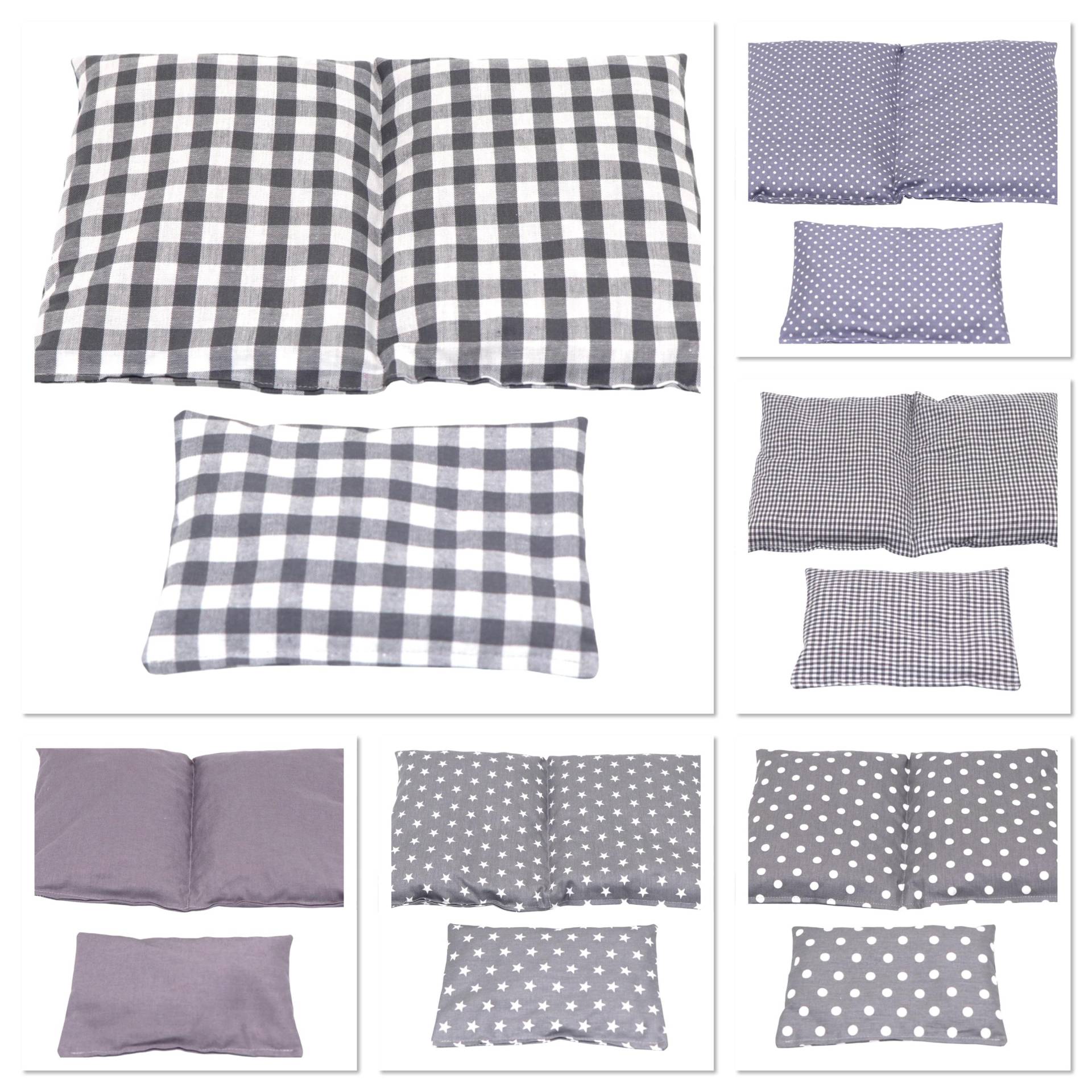6 Designs 600 Gr. 2 Er Set 30 X 20 cm " Grau Karo Kammer Kirschkernkissen Körnerkissen Wärmekissen Xxl Weizen Dinkelkissen von Etsy - koernerkissen