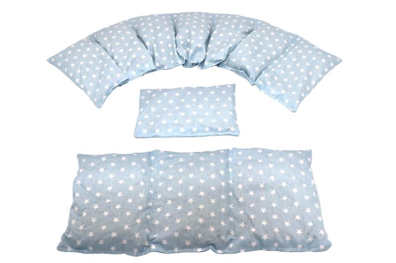 7 Kammer 3 Er Set 66 X17 cm " Hell Blau Sterne Kirschkernkissen 6 Designs Körnerkissen Wärmekissen Xxl Weizen Dinkel Raps Trauben von Etsy - koernerkissen