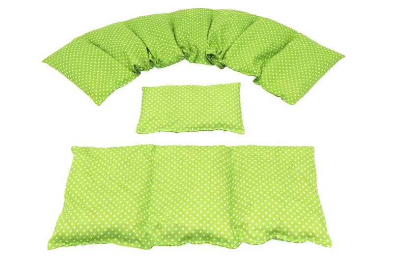 7 Kammer 3 Er Set 66 X17 cm " Lime/Grün Kleine Punkte Kirschkernkissen 6 Designs Körnerkissen Wärmekissen Dinkel Raps Trauben von Etsy - koernerkissen
