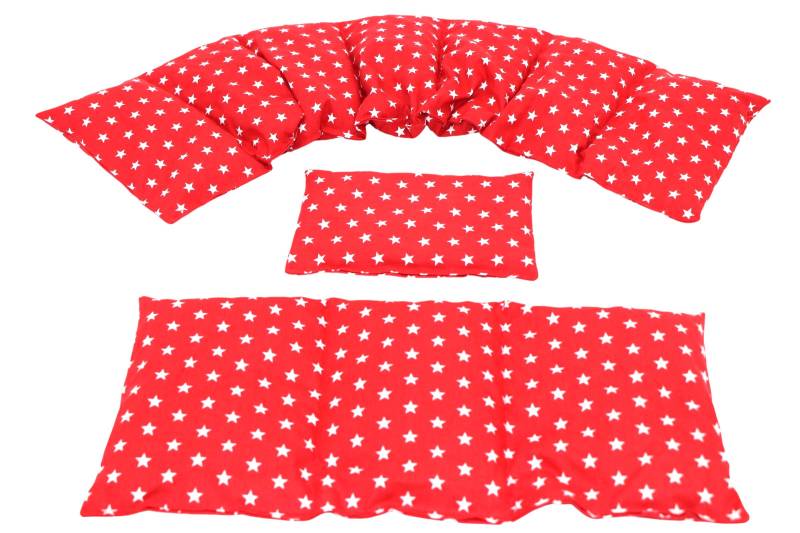 7 Kammer 3 Er Set 66 X17 cm " Rot Sterne Kirschkernkissen 6 Designs Körnerkissen Wärmekissen Weizen Dinkel Raps Trauben von Etsy - koernerkissen