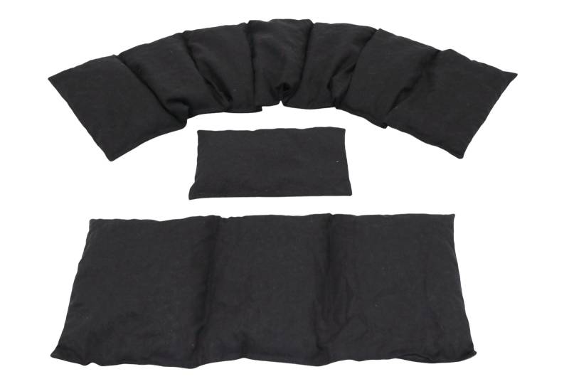 7 Kammer 3 Er Set 66 X17 cm " Schwarz Uni Kirschkernkissen 6 Designs Körnerkissen Wärmekissen Xxl Weizen Dinkel Raps Trauben von Etsy - koernerkissen