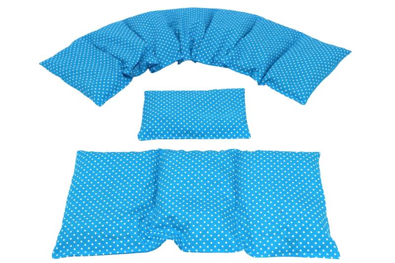 7 Kammer 3 Er Set 66 X17 cm " Türkis Kleine Sterne Kirschkernkissen 6 Designs Körnerkissen Wärmekissen Weizen Dinkel Raps Trauben von Etsy - koernerkissen