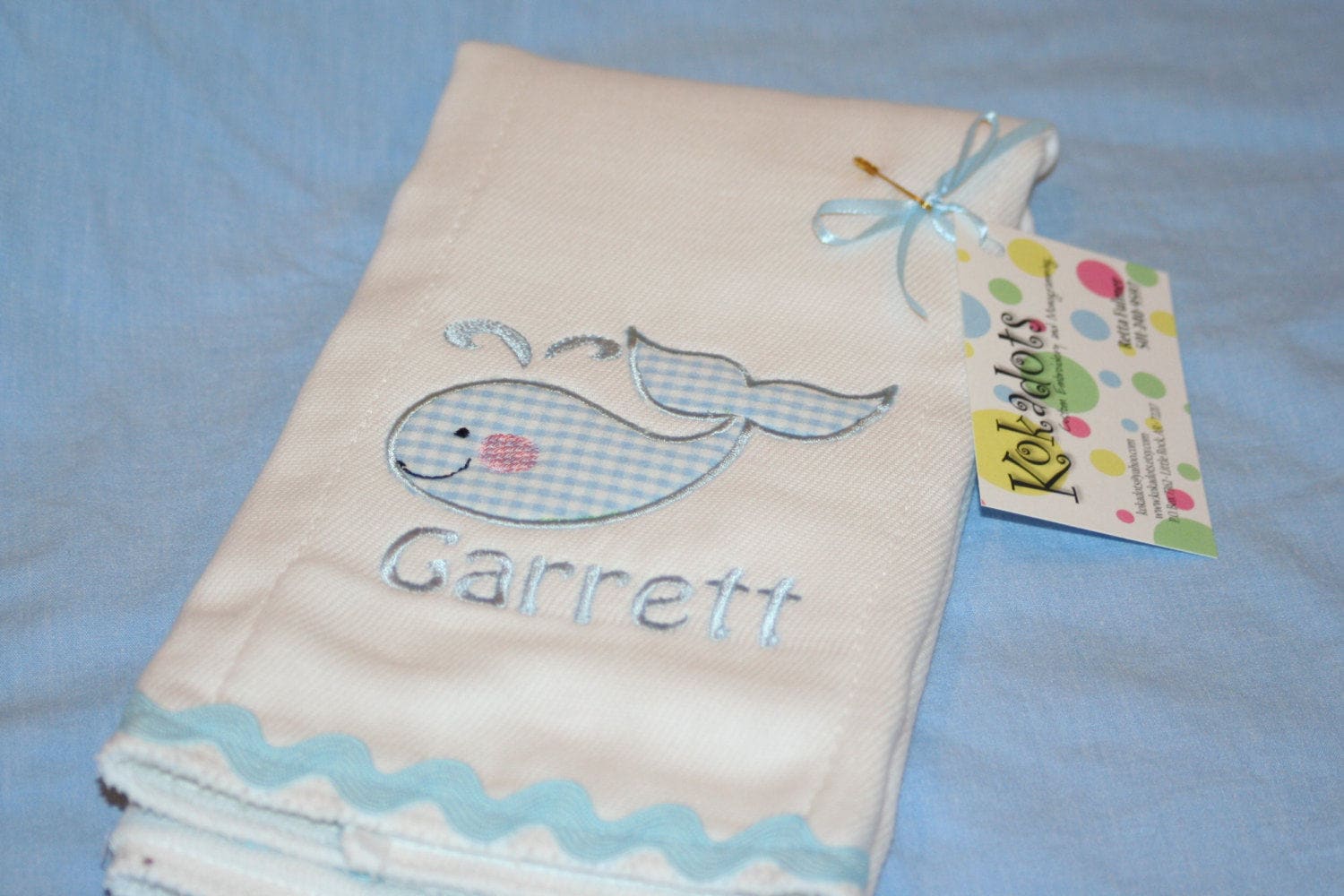 Wal Spucktuch, Applikation Blau Meeresgeschöpf Monogramm Jungen Baby Geschenk Wal Spucktuch, Applikation Blau Meeresgeschöpf Monogramm Jungen Baby Geschenk von Etsy - kokadots