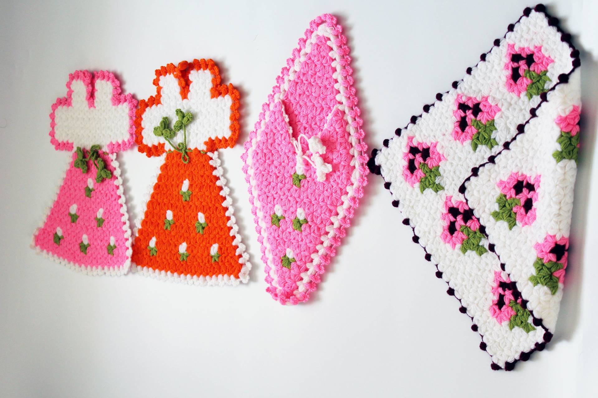 4 Stück Badetücher, Gestrickte Gehäkelte Topflappen, Körperreinigungstücher, Babywaschlappen 4 Stück Badetücher, Gestrickte Gehäkelte Topflappen, Körperreinigungstücher, Babywaschlappen von Etsy - kontes12