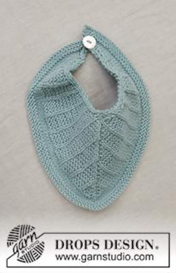 Gestricktes Halstuch Für Babys Lätzchen Zum Knöpfen Gestricktes Halstuch Für Babys Lätzchen Zum Knöpfen von Etsy - kreativbyIM