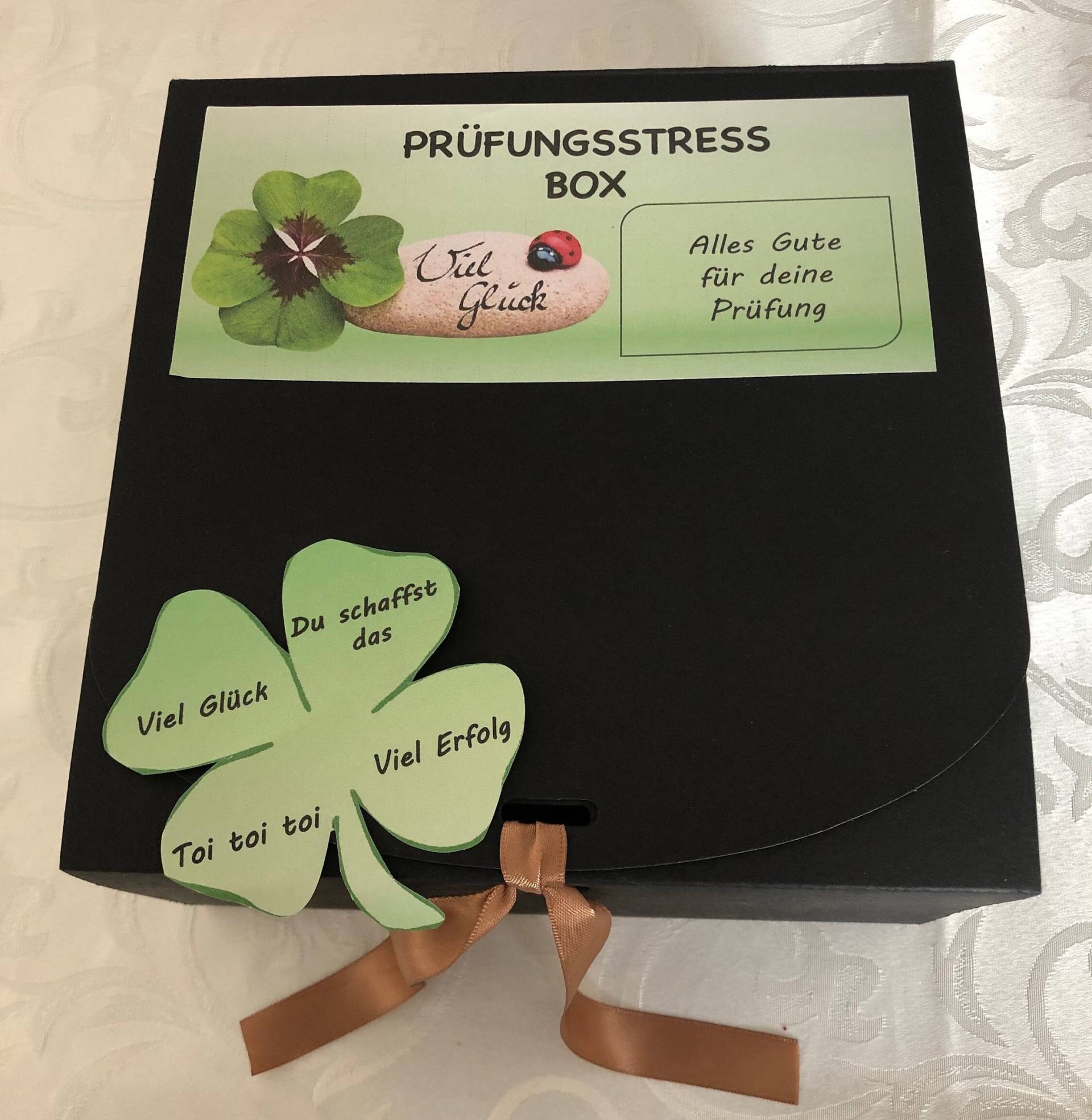 Prüfungsstressbox, Motivationsbox Für Alle Die Vor Großen Prüfungen Stehen - Reichlich Und Fertig Befüllt Prüfungsstressbox, Motivationsbox Für Alle Die Vor Großen Prüfungen Stehen - Reichlich Und Fertig Befüllt von Etsy - kresihandmade