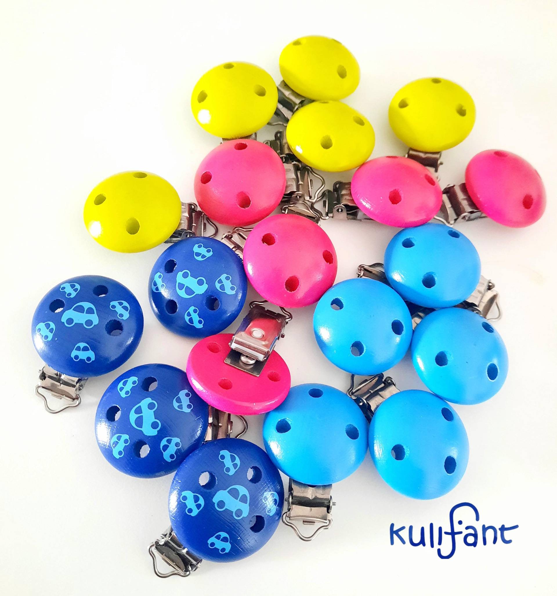 5 Schnullerclipse 35mm Schnuller Schnullerholzclip Durchmesser Pink Maigrün Blau Auto Super Preis 5 Schnullerclipse 35mm Schnuller Schnullerholzclip Durchmesser Pink Maigrün Blau Auto Super Preis von Etsy - kulifant