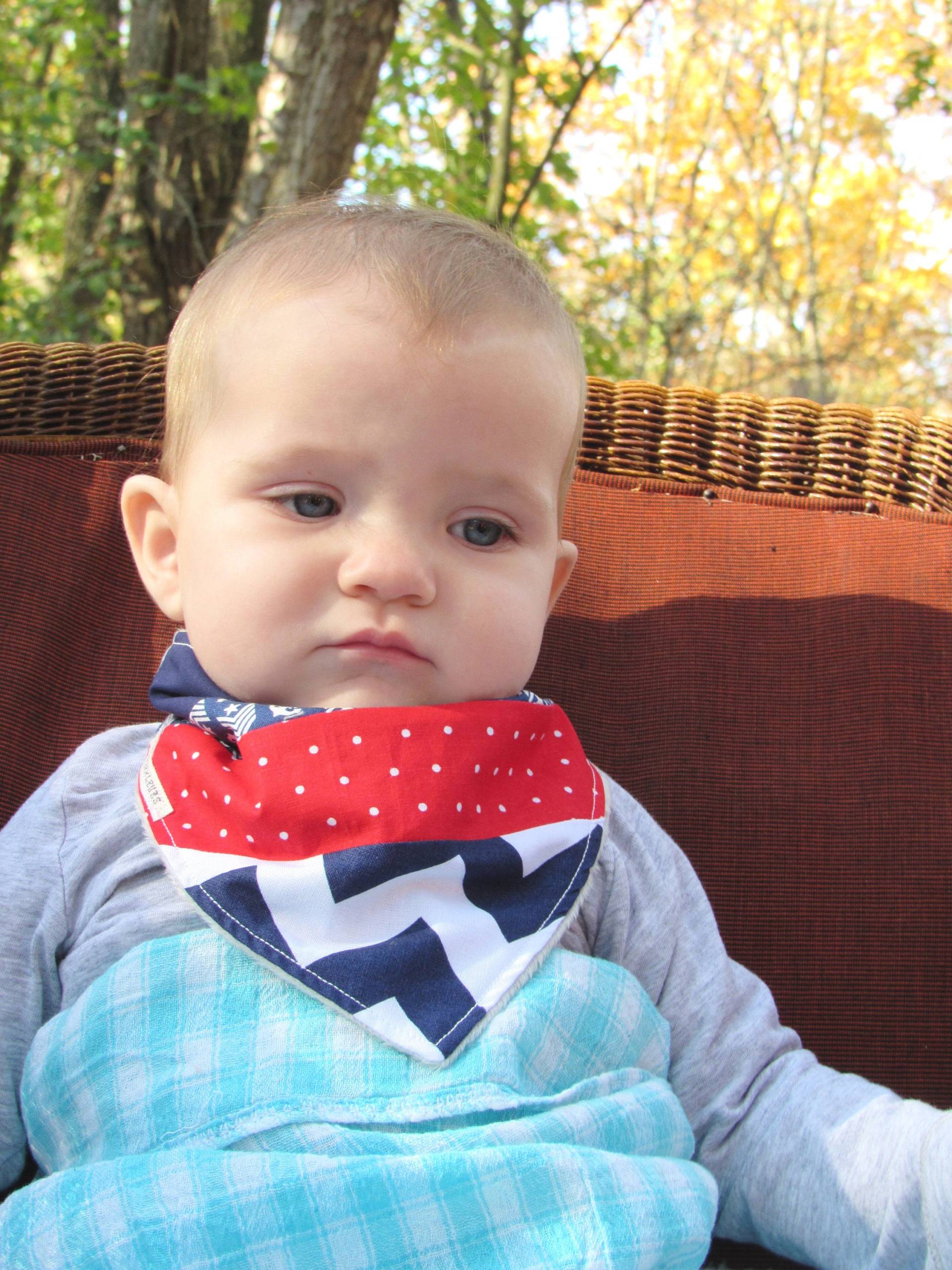 Maritimes Patchwork Halstuch Baby Lätzchen Sailor Style Sabber Lätzchen von Etsy - laruedefleurs