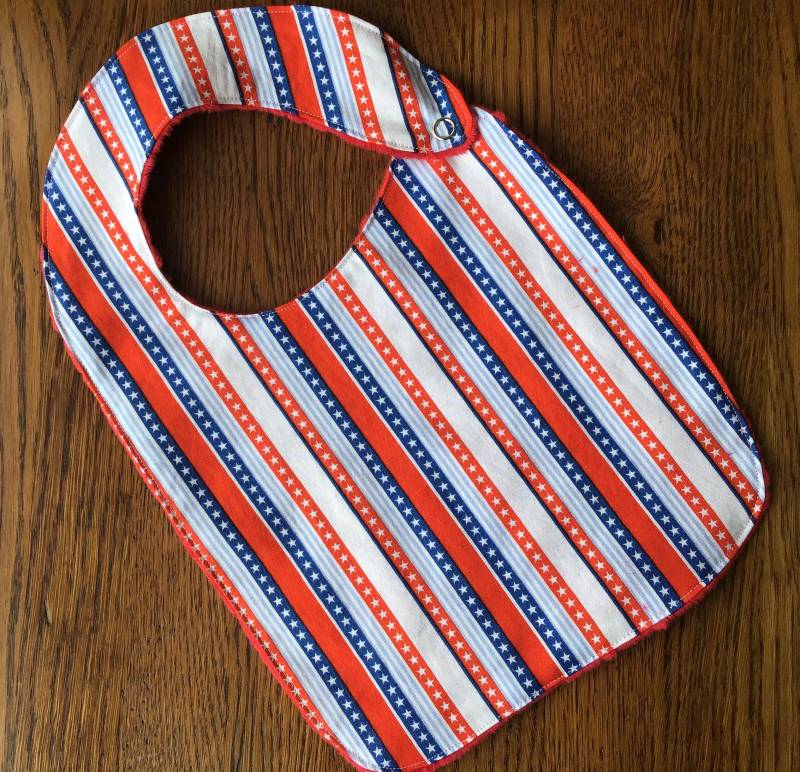 4. Juli Sterne Und Streifen Bib Baby/Kleinkind 4. Juli Sterne Und Streifen Bib Baby/Kleinkind von Etsy - laurelwhite