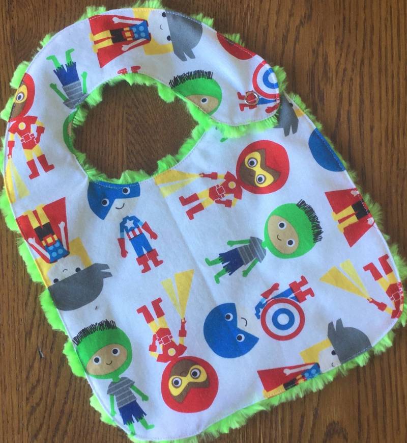 Avengers Super Hero Minky Baby/Kleinkind Lätzchen Avengers Super Hero Minky Baby/Kleinkind Lätzchen von Etsy - laurelwhite