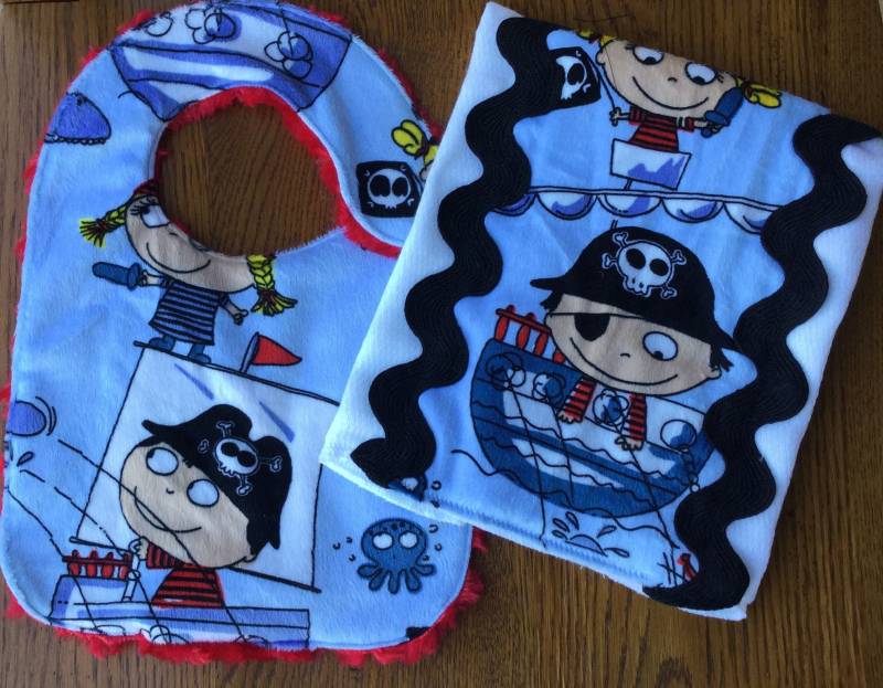 Pirate Minky Baby/Kleinkind Leinen Und Leinentuch Set Pirate Minky Baby/Kleinkind Leinen Und Leinentuch Set von Etsy - laurelwhite