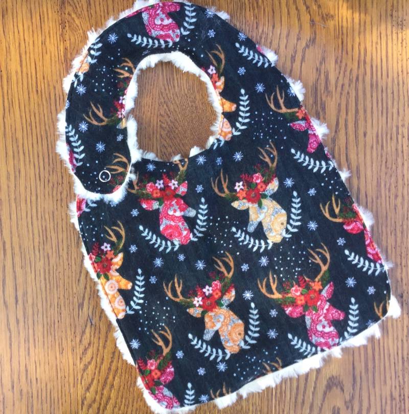 Rehkopf Mit Blumen Minky Baby/Kleinkind-Reh-Wicht von Etsy - laurelwhite