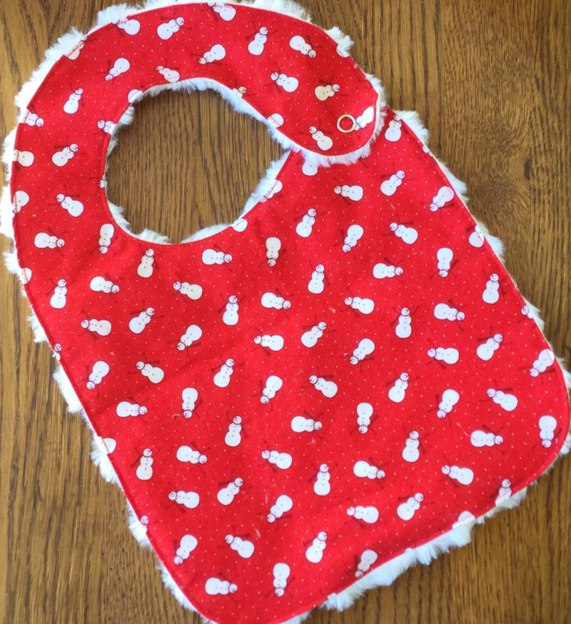 Roter Schneemann Minky Baby/Kleinkind Lätzchen Roter Schneemann Minky Baby/Kleinkind Lätzchen von Etsy - laurelwhite