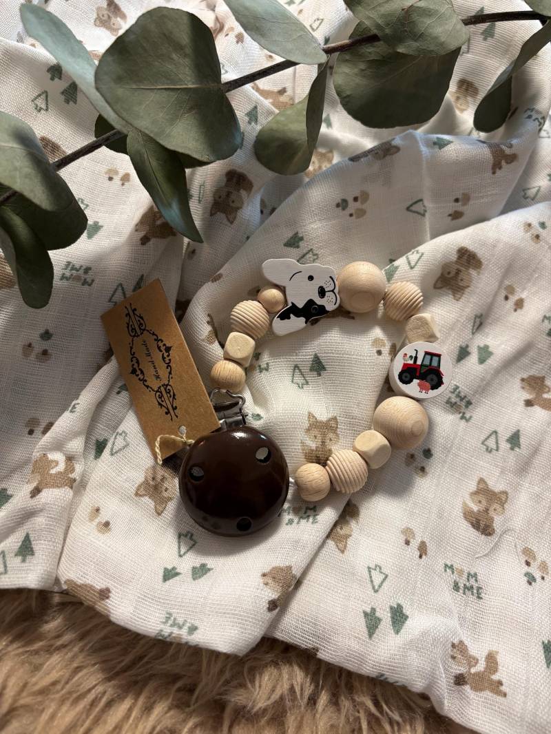 Schöne Schnullerkette Bauernhof von Etsy - lavitaejoy