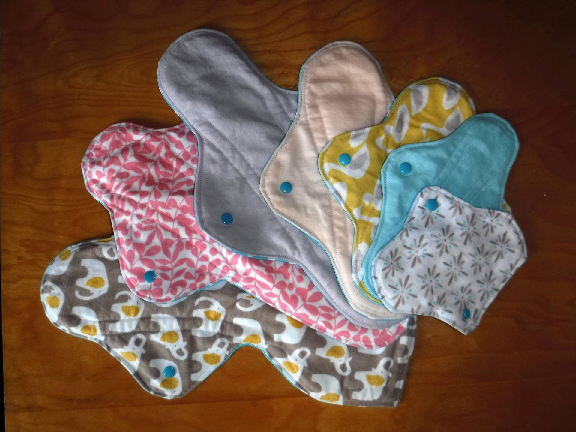 Sampling-Set Mama Stoffbinden, Je Eins Mit Postpartum von Etsy - lepapierlavable