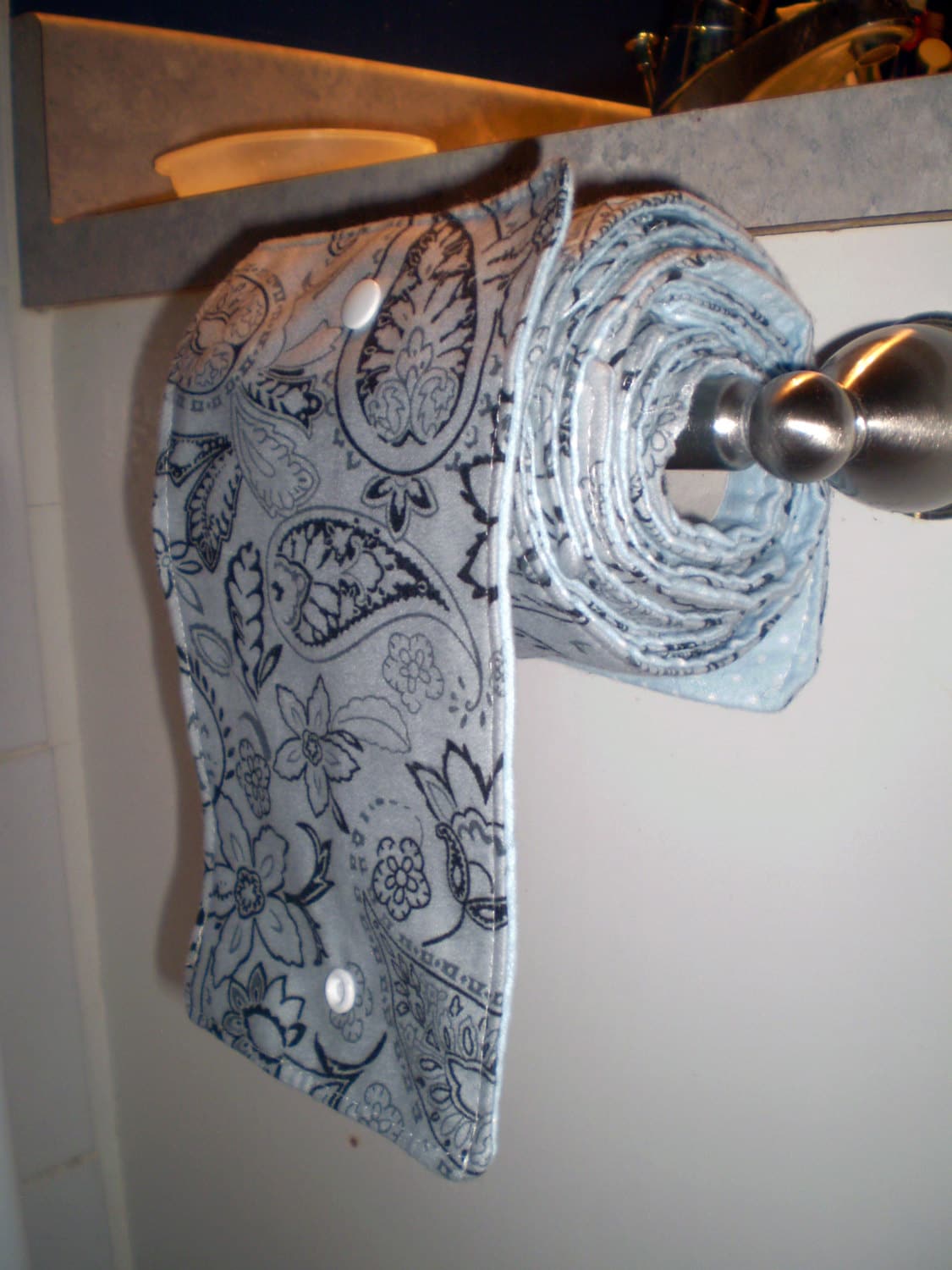 Waschbares Toilettenpapier/Familientuch von Etsy - lepapierlavable