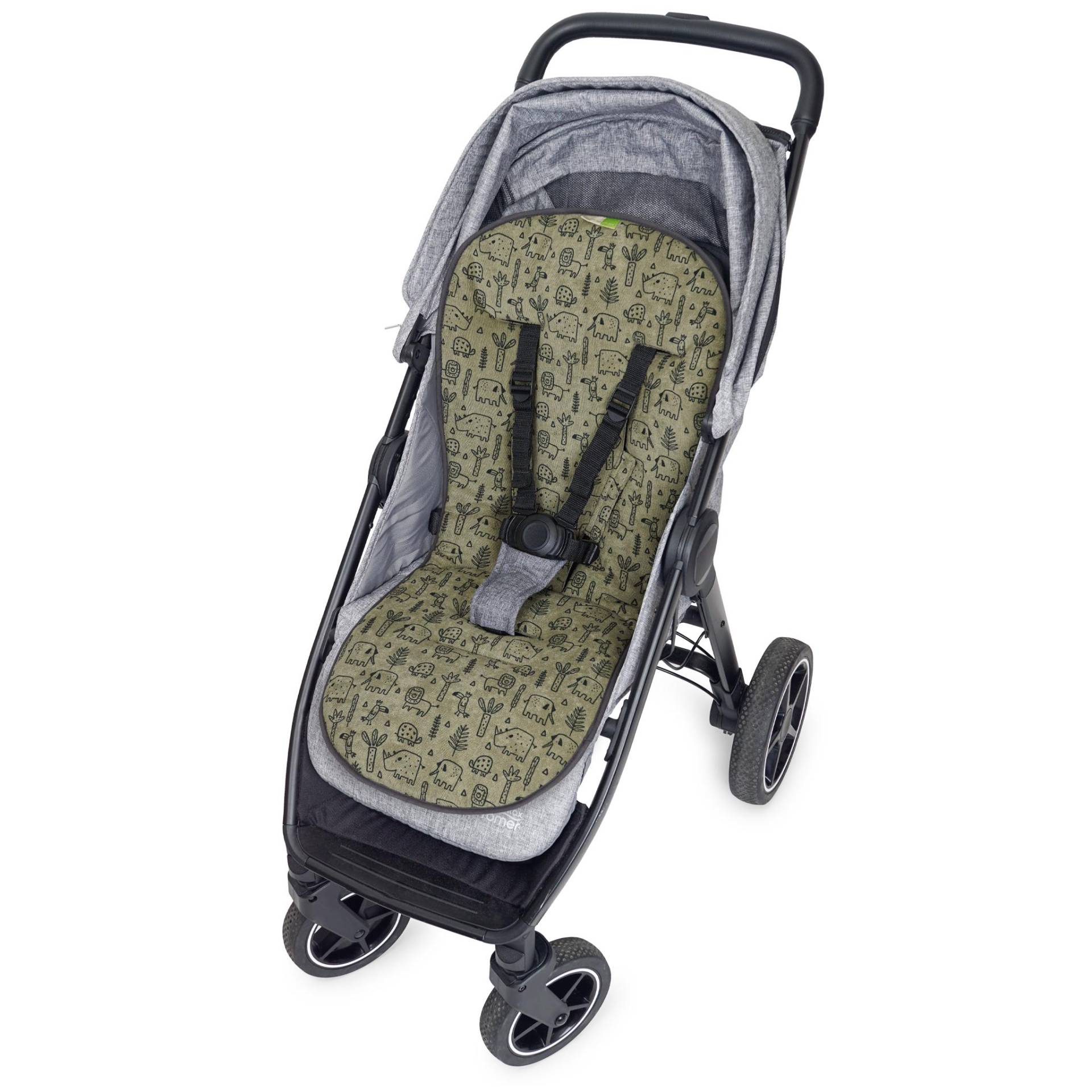 2-Seitige Sitzauflage Kinderwagen, Funktionssitzauflage Buggy, Liebes Von Priebes, Bezug, Einlage, Auflage, Mathilda Coolair-Frottee von Etsy - liebesvonpriebes