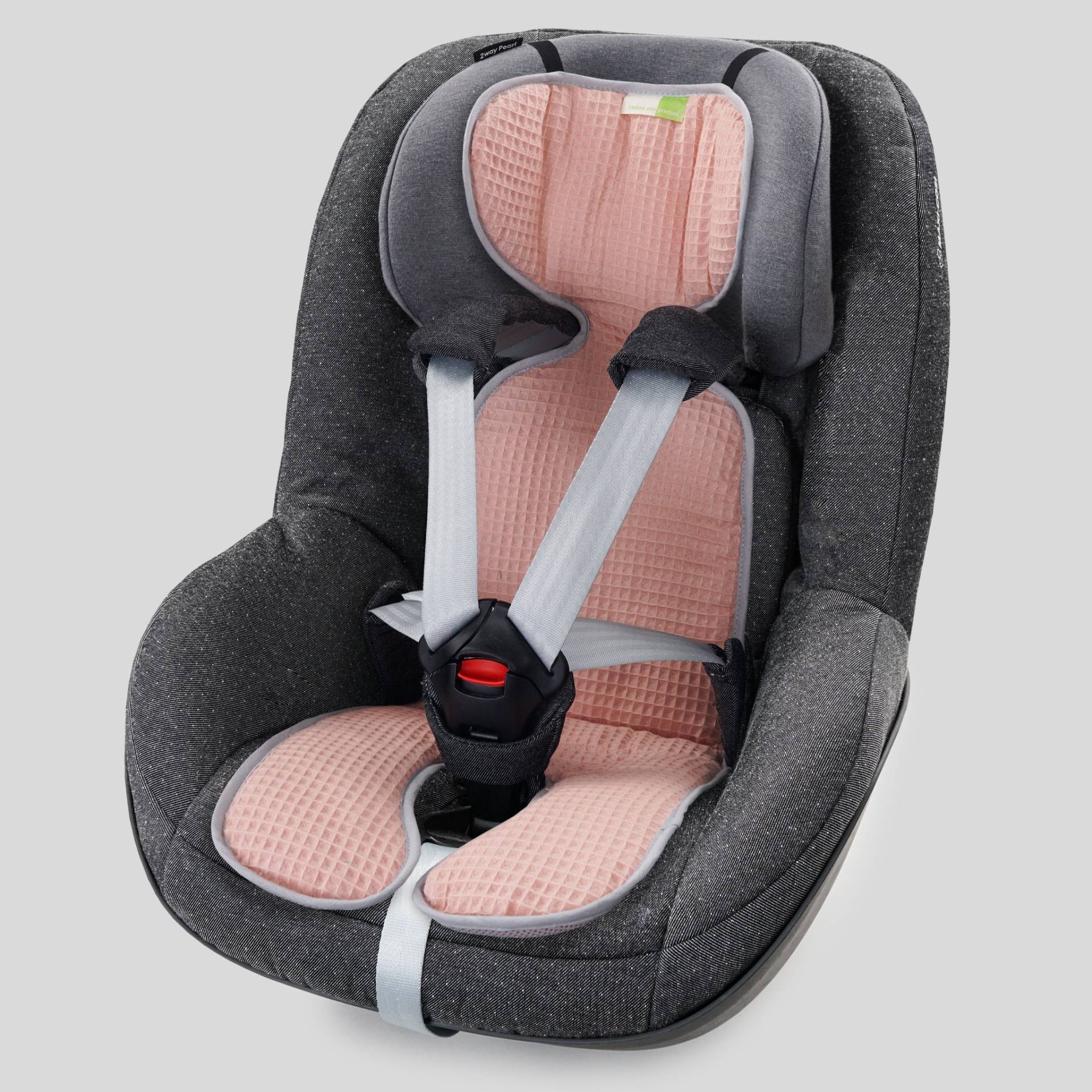 Funktionssitzauflage Für Baby, Ersatzbezug, Wendeauflage, Autositzauflage, 9 - 18 Kg, Coolair 1, Waffel Rosé/Grau Funktionssitzauflage Für Baby, Ersatzbezug, Wendeauflage, Autositzauflage, 9 - 18 Kg, Coolair 1, Waffel Rosé/Grau von Etsy - liebesvonpriebes
