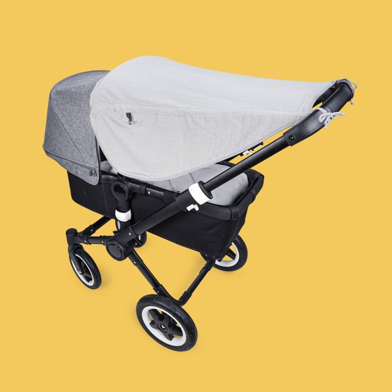 Kinderwagen Sonnensegel, Musselin, Uv Schutz, Sonnensegel Musselin, Buggy, Liebes Von Priebes, Johanna, Musselin Grey von Etsy - liebesvonpriebes