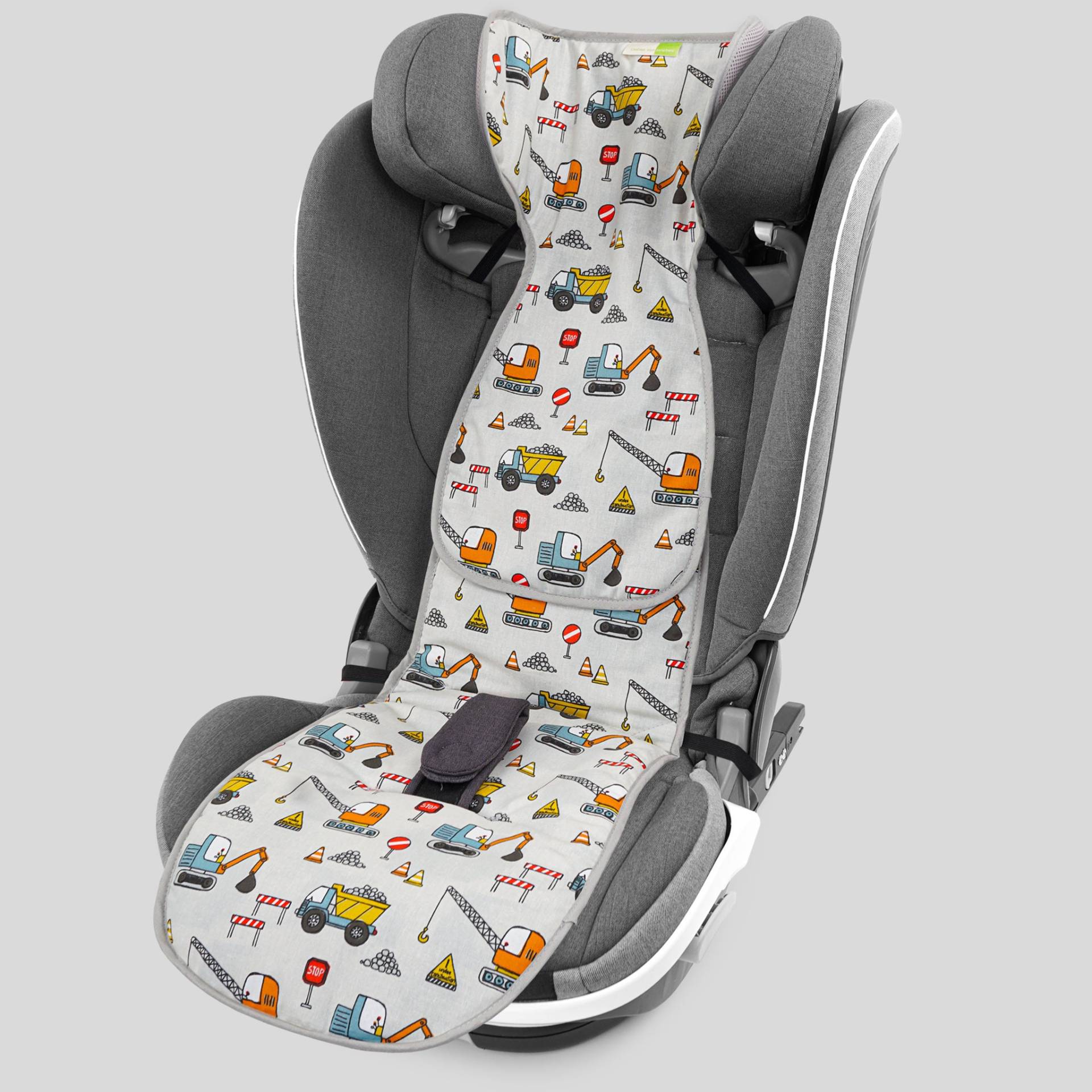 Sitzauflage Für Autositz, Funktionssitzauflage, Ersatzbezug, Wendeauflage, Autositzauflage, 9 - 36 Kg, Coolair 1-3, Bagger von Etsy - liebesvonpriebes