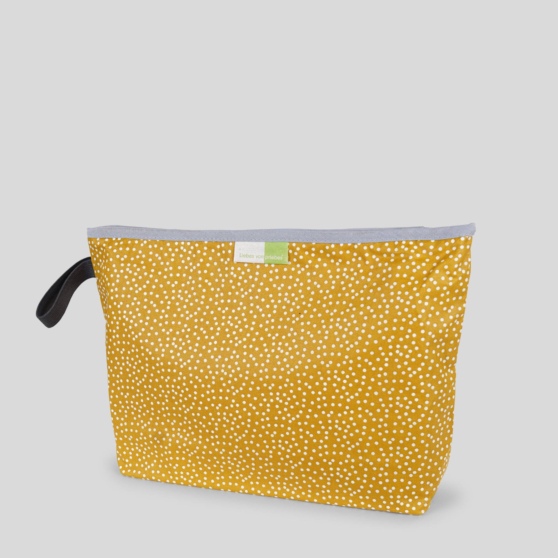 Wetbags®, Liebes Von Priebes Wetbag, Windeltasche, Wickeltasche, Wechselkleidung Beutel, Nasstasche, Wasserabweisend, Mini Dots Ocre von Etsy - liebesvonpriebes