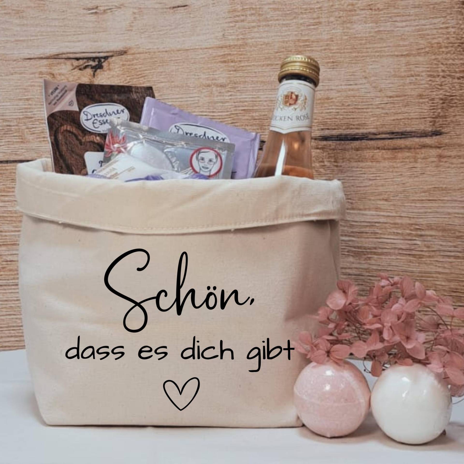 Geschenkkörbchen/Geschenkkorb Zum Selbstbefüllen "Schön, Dass Es Dich Gibt" Geschenkkörbchen/Geschenkkorb Zum Selbstbefüllen "Schön, Dass Es Dich Gibt" von Etsy - liiebevollverschenkt
