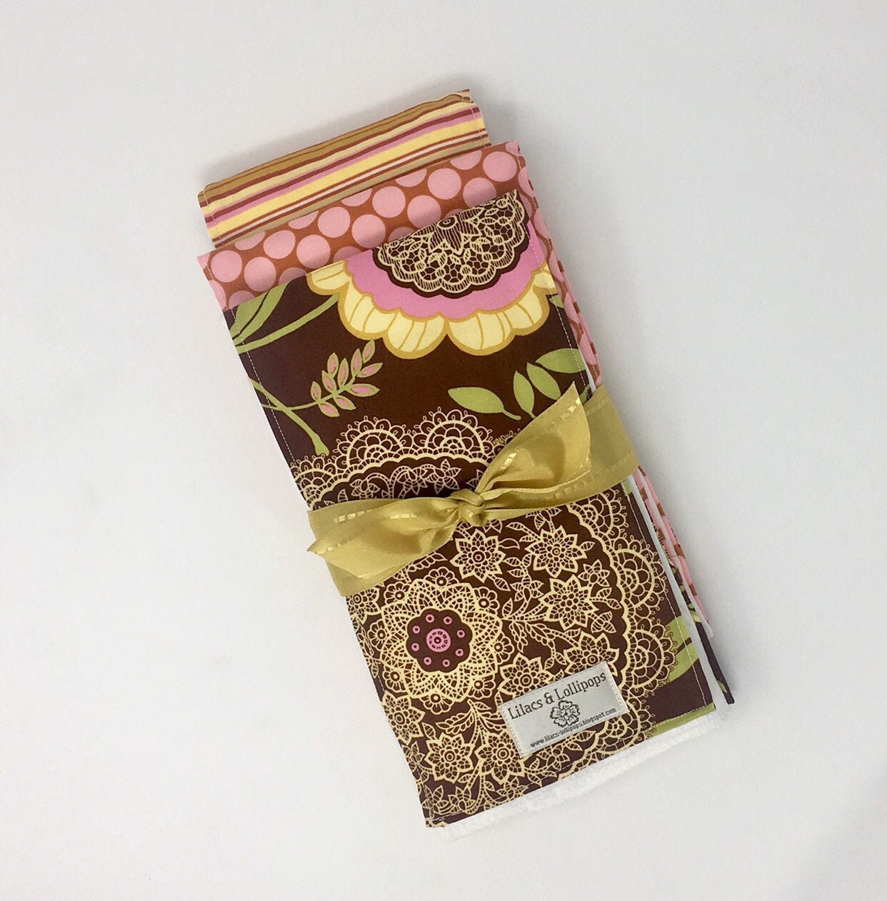 Burp Tücher - Braun Lacework Burpies Trio Rags Bibs Baby Fütterung Baby-Dusche-Geschenk-Mädchen Burp Tücher - Braun Lacework Burpies Trio Rags Bibs Baby Fütterung Baby-Dusche-Geschenk-Mädchen von Etsy - lilacslollipops