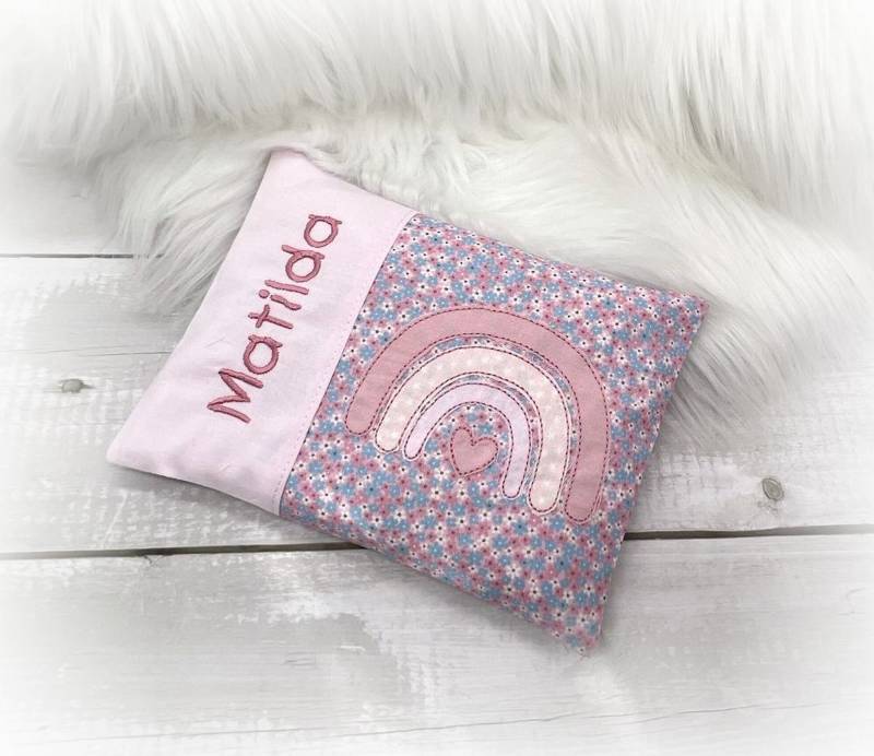 Wärmekissen Personalisierbar, Babywärmekissen, Körnerkissen | Regenbogen Dinkel-, Raps - Oder Kirschkernfüllung von Etsy - lineluCologne