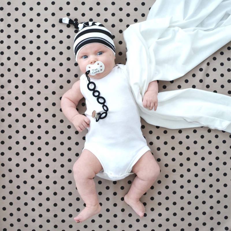 Baby Schnullerkette - Schwarz Unisex Schnullerkette. Passend Für Mama, Schnuller Oder Von Lippybrand von Etsy - lippybrand
