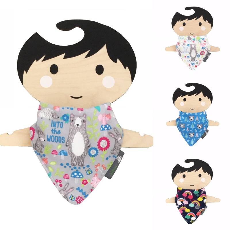 Baby-Schellfisch, Lätzchen, Bandana-Lätzchen, Dribbelnder Klettverschluss, Popper-Lätzchen, Baby-Fütterung, Modernes Baby, Baby von Etsy - littlepatternhouse