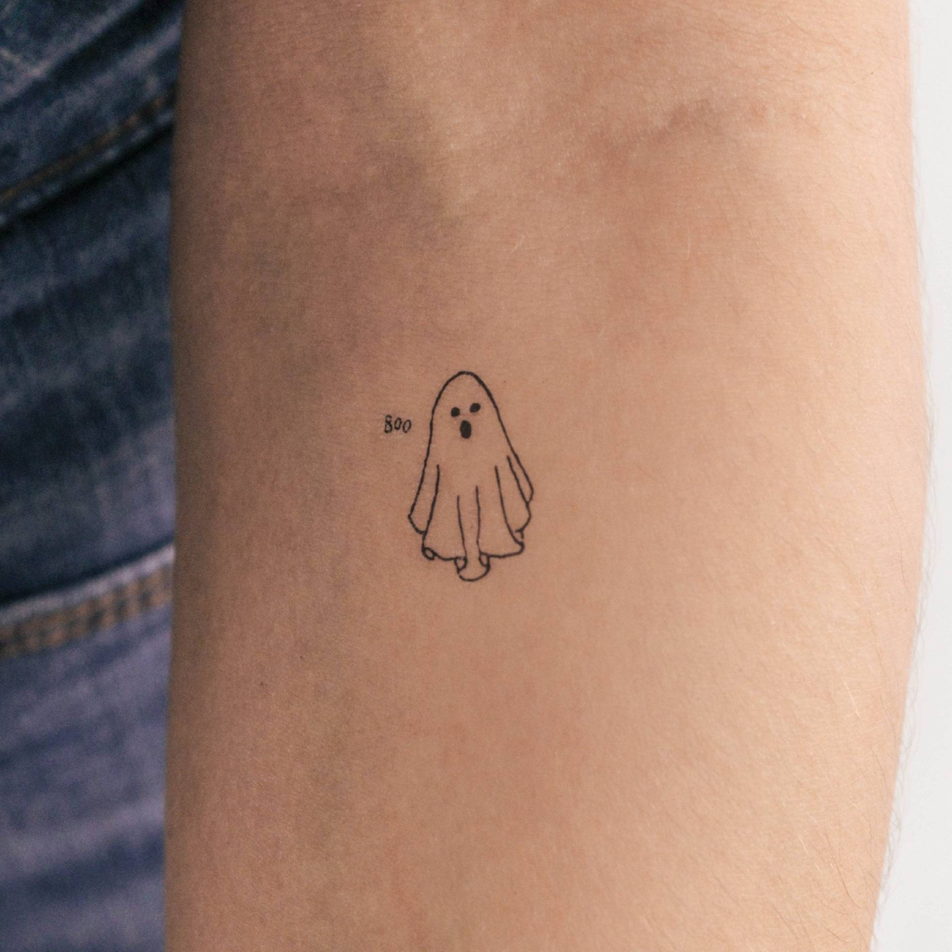 Boo Ghost Temporäres Tattoo | 3Er Set Boo Ghost Temporäres Tattoo | 3Er Set von Etsy - littletattoos
