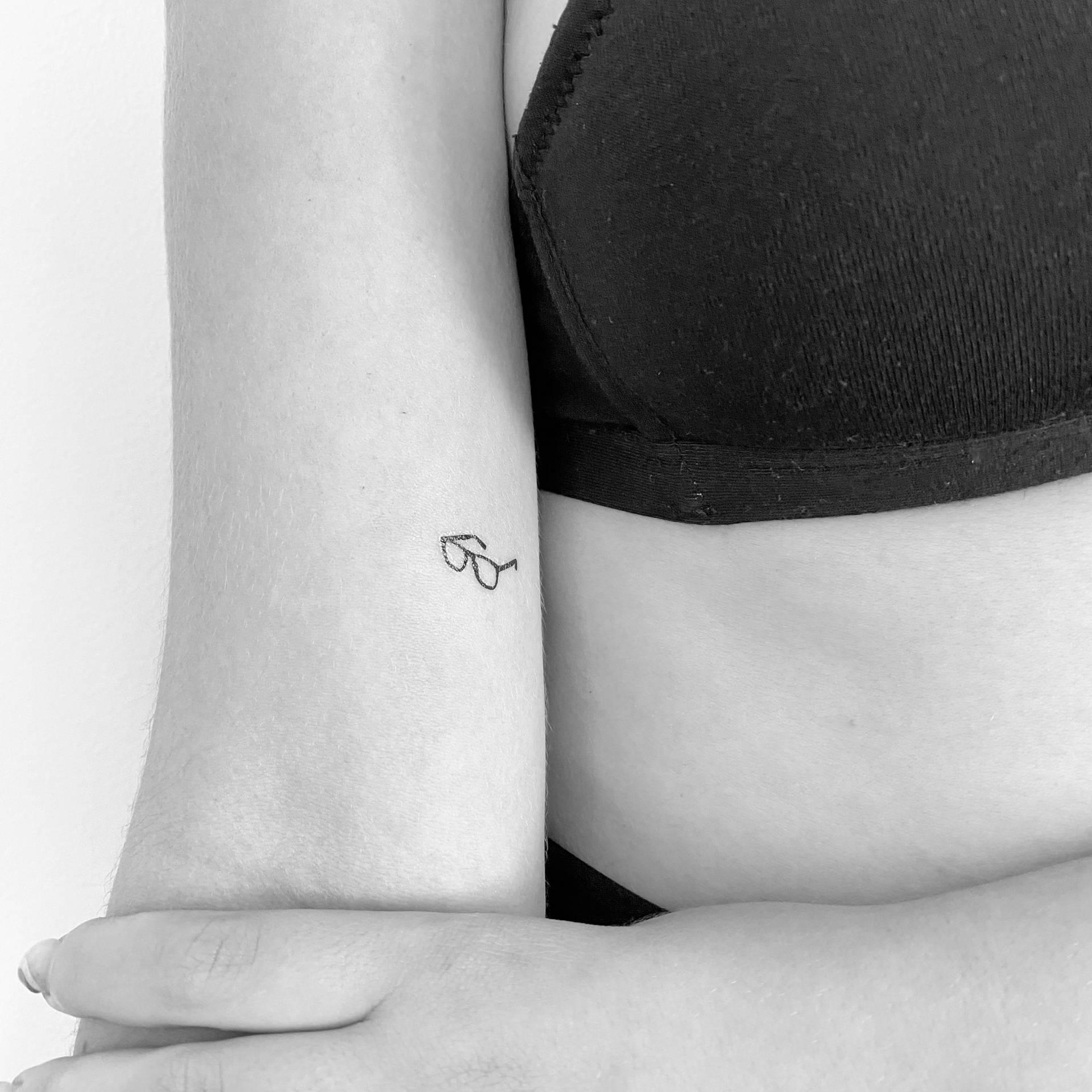 Brillen Temporäres Tattoo | 3Er Set Brillen Temporäres Tattoo | 3Er Set von Etsy - littletattoos