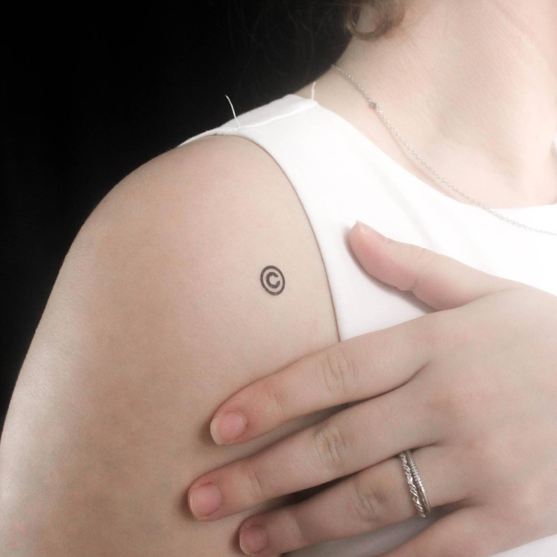 Copyright Symbol Temporäres Tattoo | 3Er Set Copyright Symbol Temporäres Tattoo | 3Er Set von Etsy - littletattoos