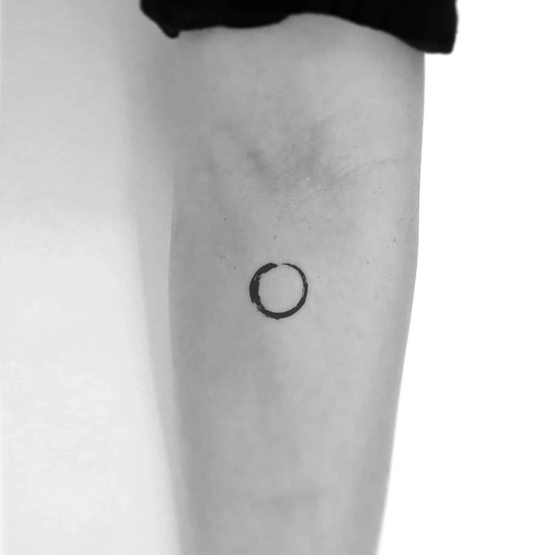 Ensō Temporäres Tattoo | 3Er Set von Etsy - littletattoos