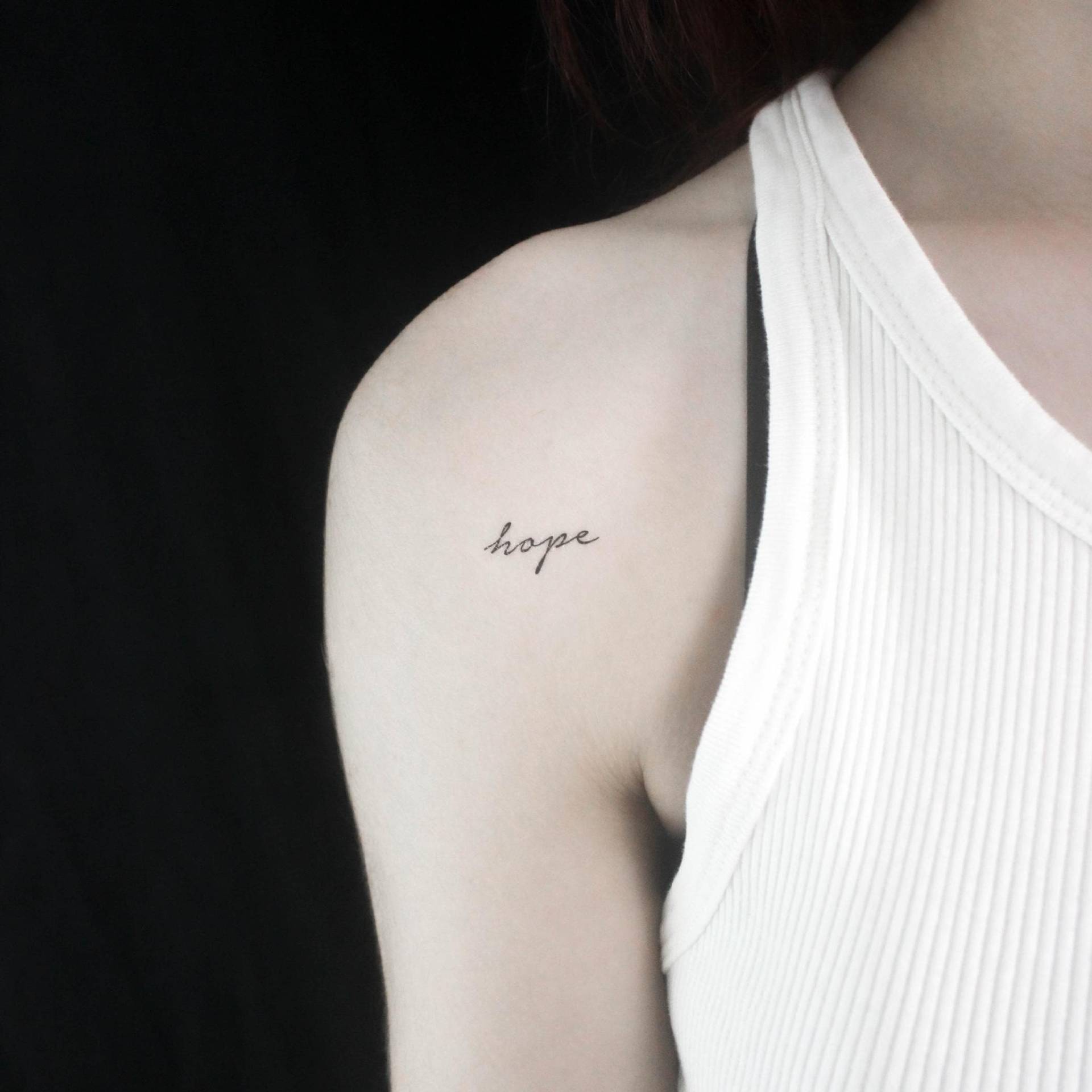 Hope Temporäres Tattoo | 3Er Set von Etsy - littletattoos