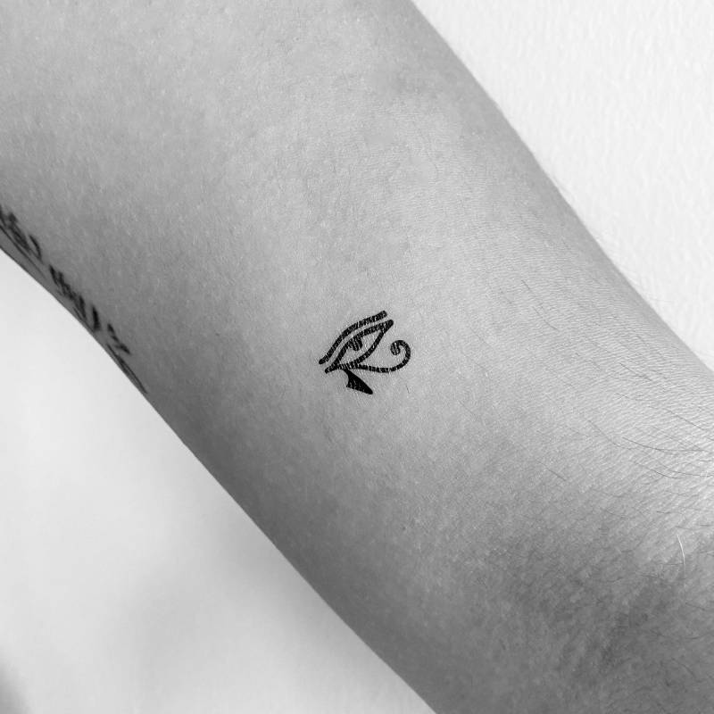 Horus Auge Temporäres Tattoo | 3Er Set von Etsy - littletattoos