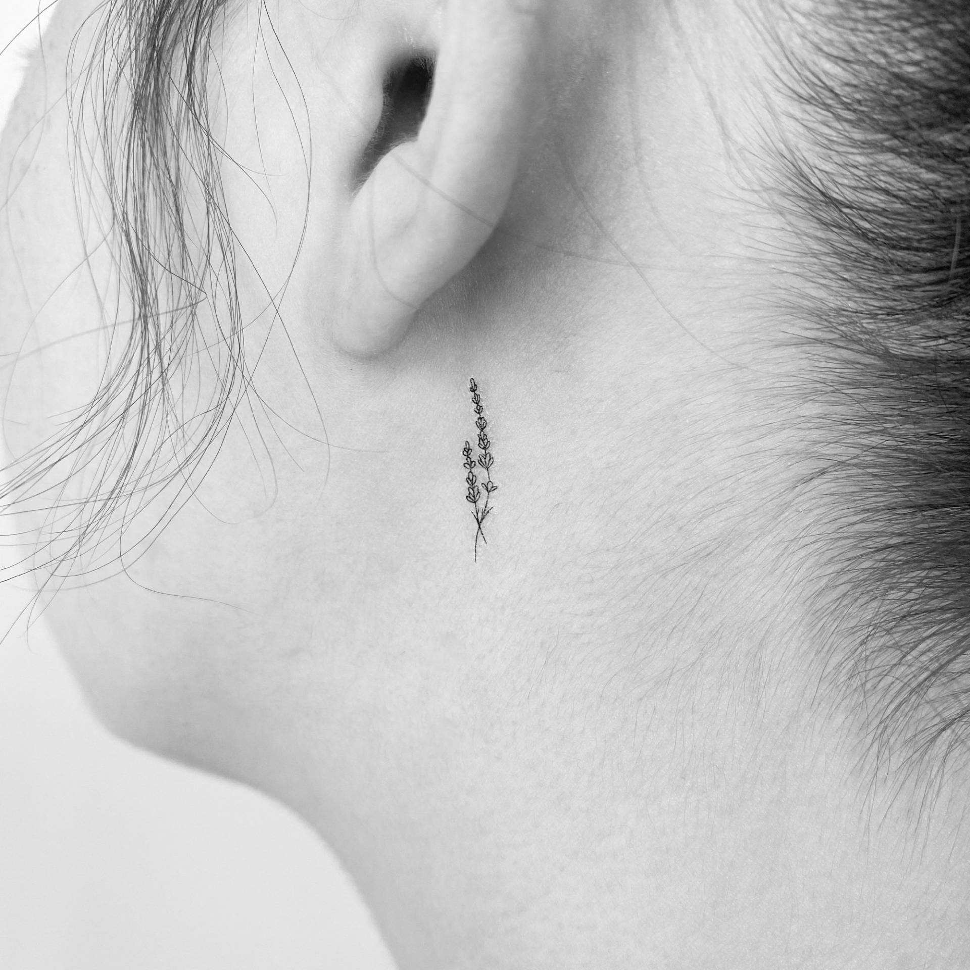 Kleiner Lavendel Temporäres Tattoo | 3Er Set Kleiner Lavendel Temporäres Tattoo | 3Er Set von Etsy - littletattoos