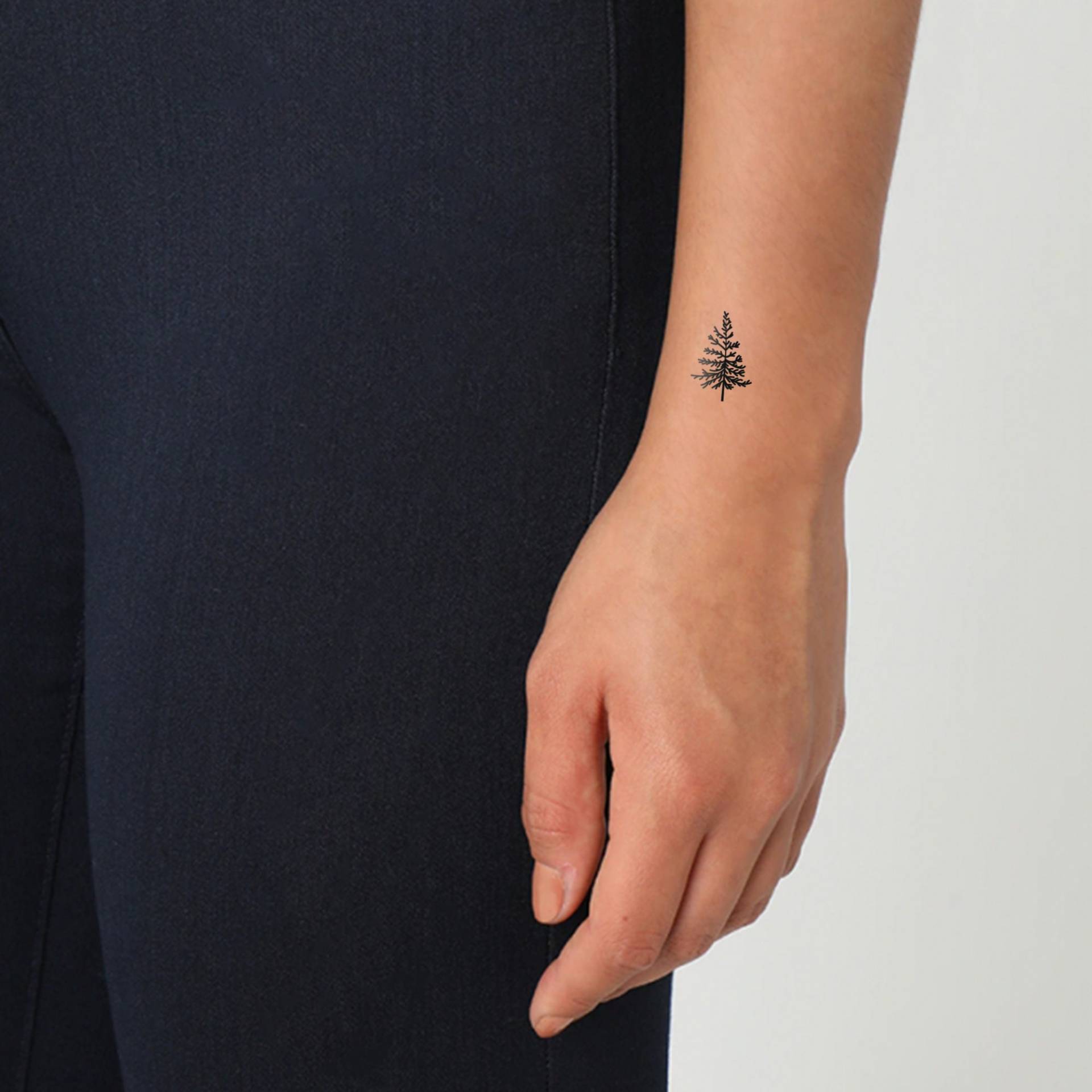 Kleines Kiefer Temporäres Tattoo | 3Er Set von Etsy - littletattoos