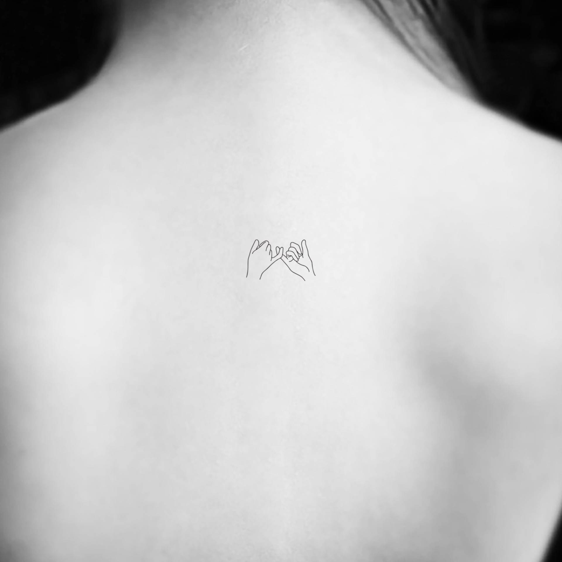 Kleines Pinky Versprechen Temporäres Tattoo | 3Er Set von Etsy - littletattoos