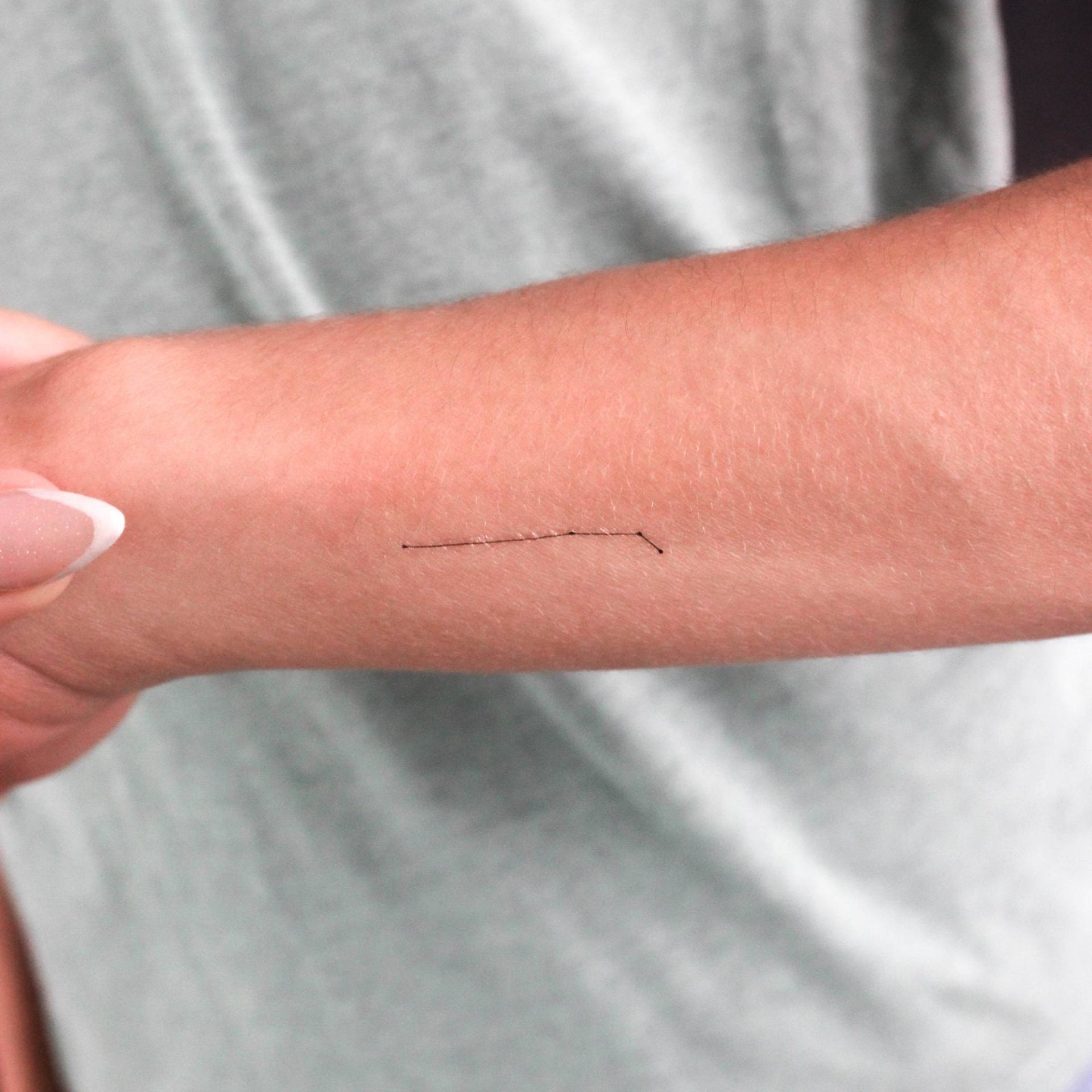 Kleines Sternbild Widder Temporäres Tattoo | 3Er Set von Etsy - littletattoos