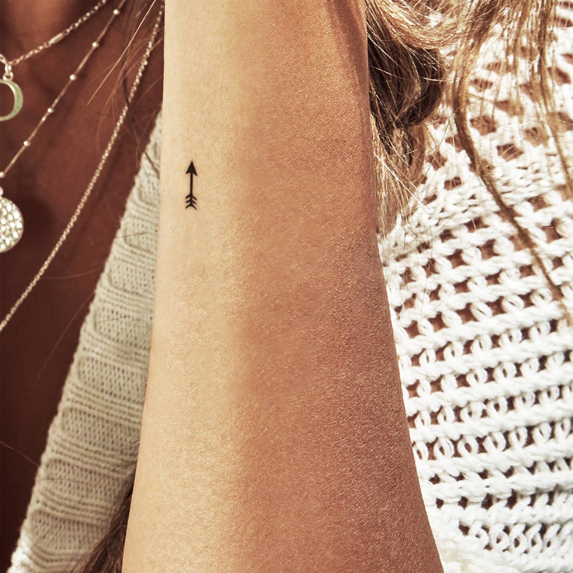 Winziger Pfeil Temporäres Tattoo | 3Er Set Winziger Pfeil Temporäres Tattoo | 3Er Set von Etsy - littletattoos