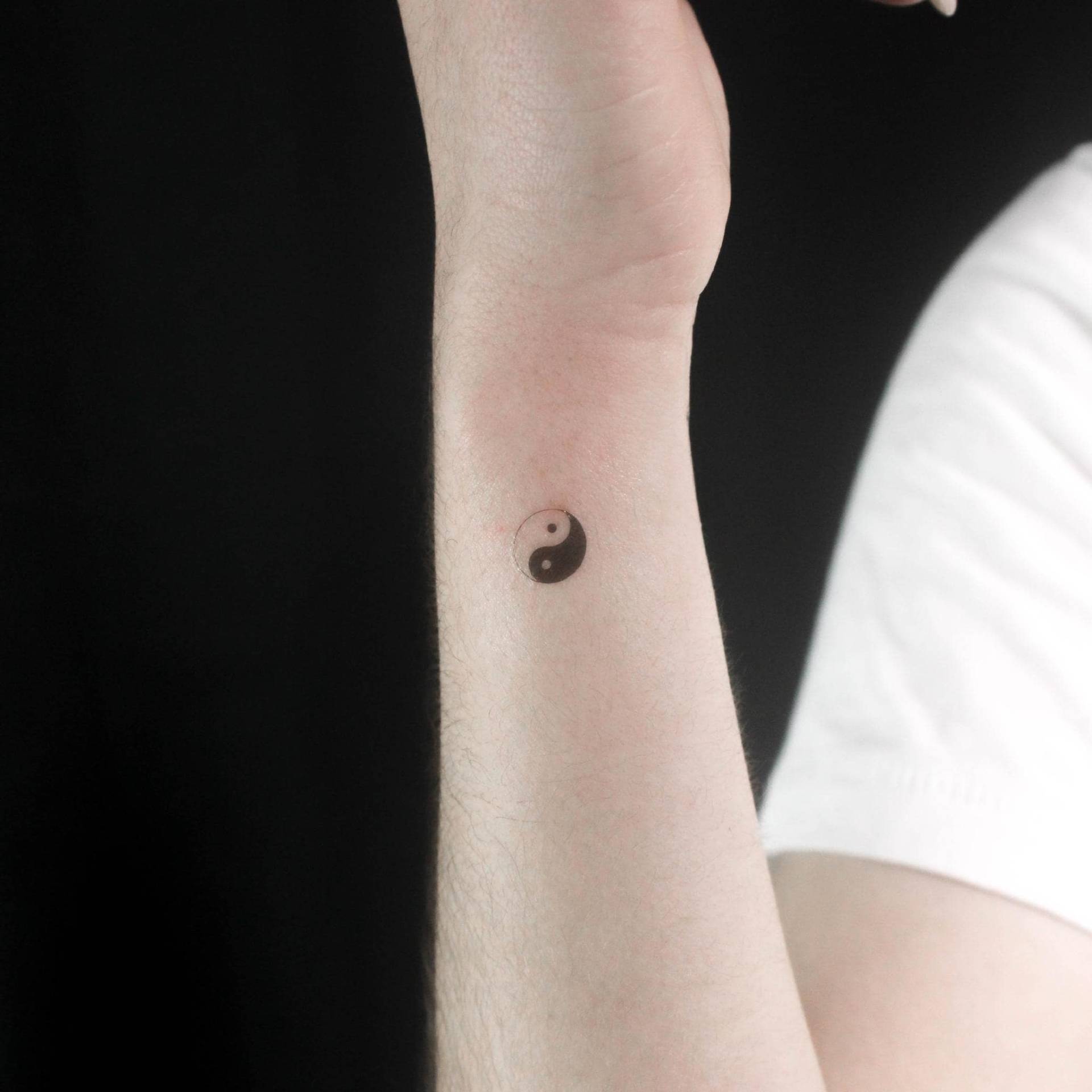 Yin Yang Temporäre Tattoo | 3Er Set von Etsy - littletattoos