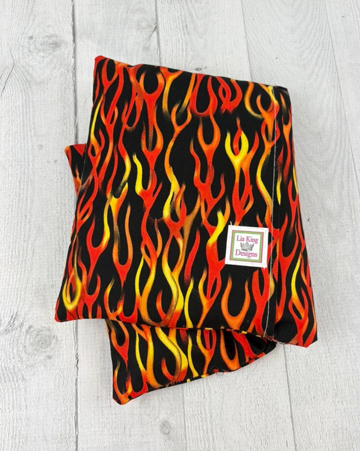 Große Mikrowellen-Heizkissen, Heiß Kalt Packung, Abnehmbarer Bezug, Wärmetherapie, Muskelkater Linderung, Rückenschmerzen Flammen Große Mikrowellen-Heizkissen, Heiß Kalt Packung, Abnehmbarer Bezug, Wärmetherapie, Muskelkater Linderung, Rückenschmerzen Flammen von Etsy - lizkingdesigns